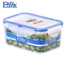 wholesale one dollar product easy lock plastic food storage box